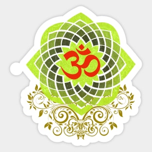 OM: Veda Mantra Sticker